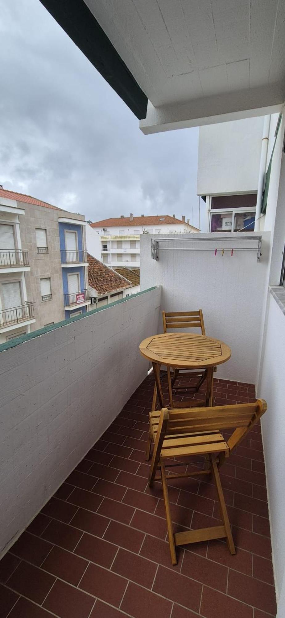 Apartamento Oceano Nazare Bagian luar foto